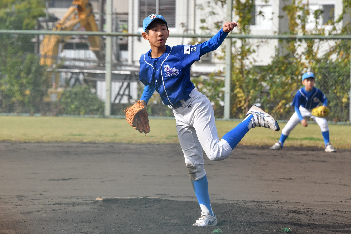 学童秋季トーナメント決勝戦の写真