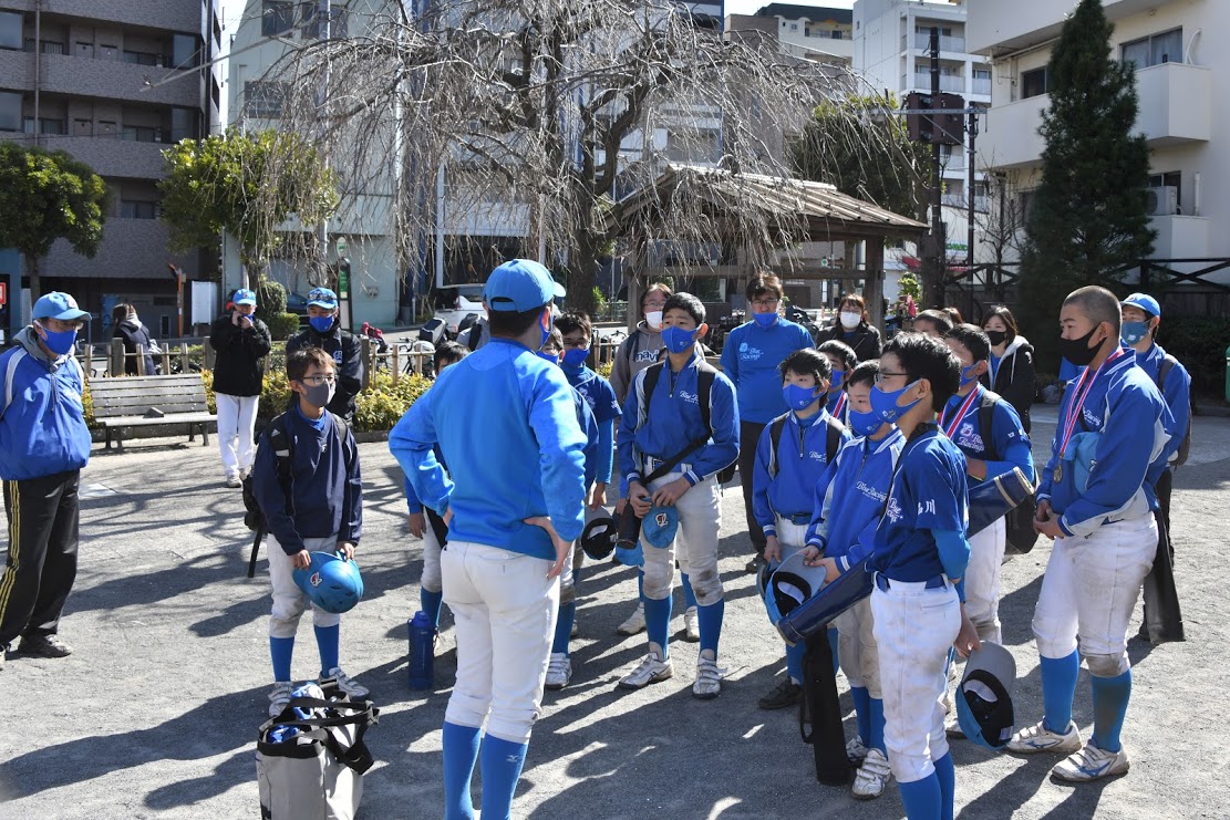 お別れ大会の写真
