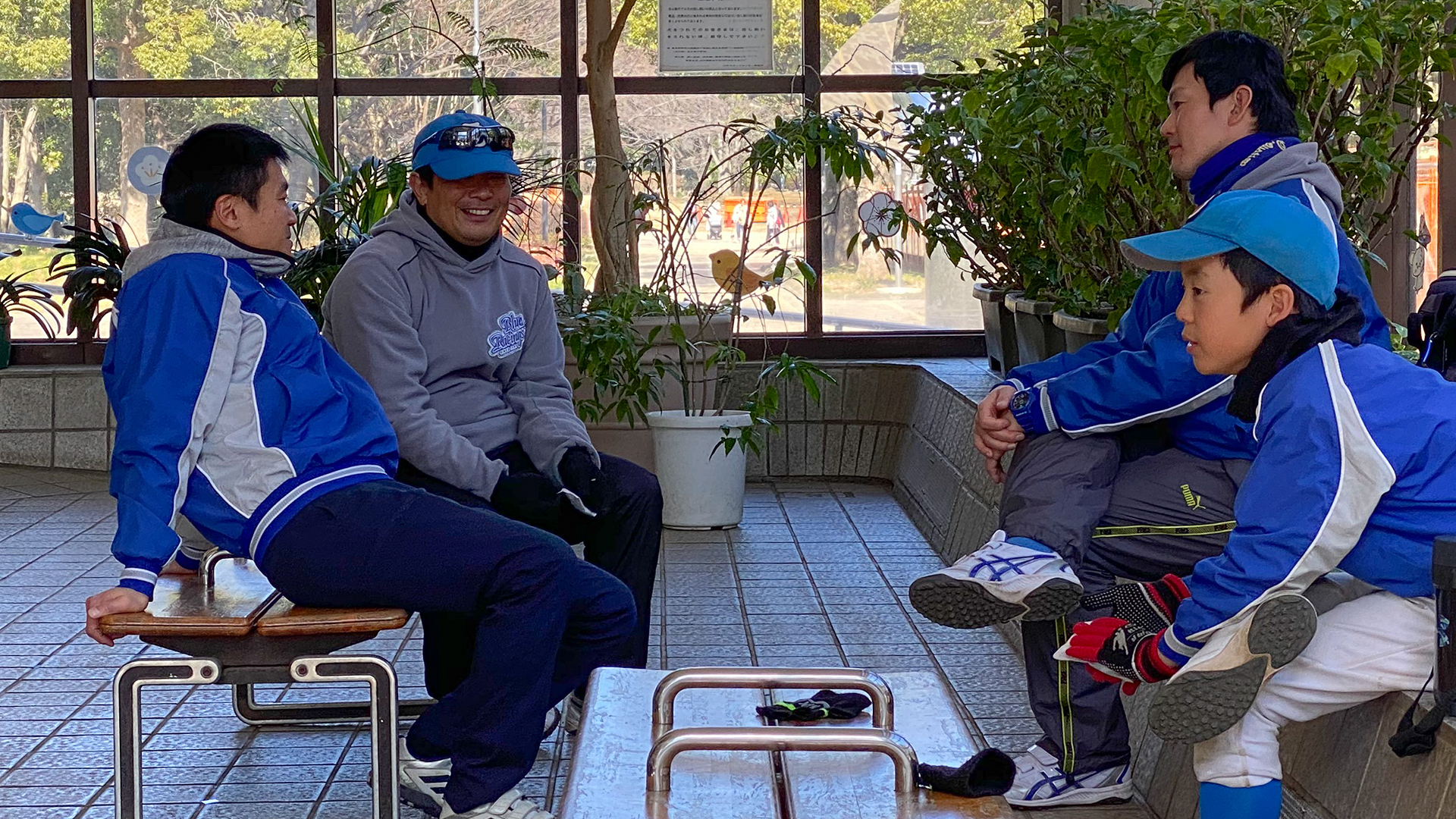 お別れ大会の写真