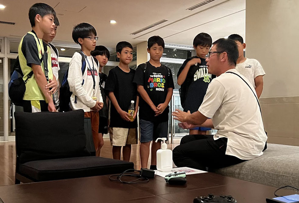 品川区長杯の様子